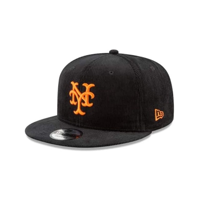 New York Mets Gorra | New Era MLB Corduroy 9fifty Snapback Cap Mexico - Negros